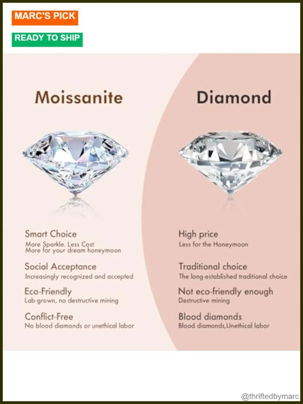 2CT Heart Cut Moissanite Ring Set 925 Sterling Silver Promise Ring